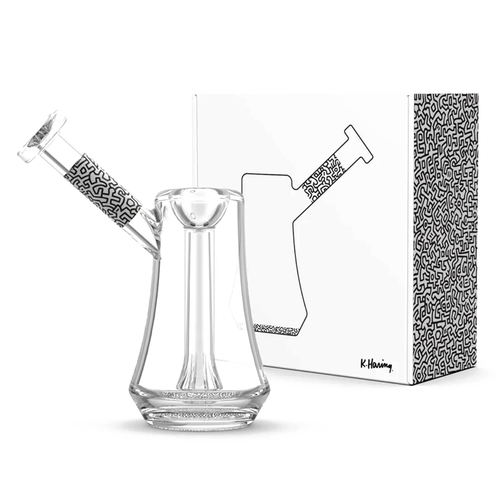 K.Haring Glass Collection by HS Bubbler