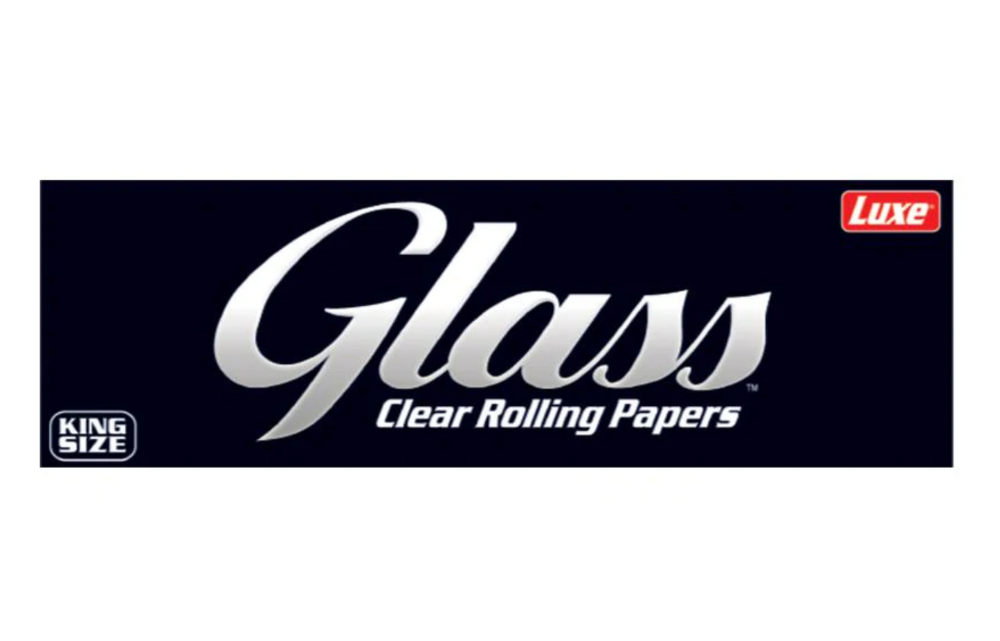 LUXE Glass Clear Rolling Papers