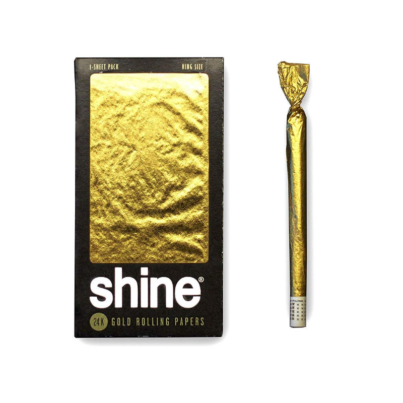 SHINE 24K Gold 1-Sheet Pack Kingsize